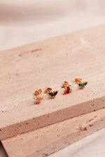 Load image into Gallery viewer, Kaili Gold Stud Earrings
