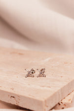 Load image into Gallery viewer, Kyla Cross Silver Earrings
