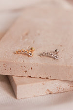 Load image into Gallery viewer, Astro Helix Silver Cartilage Earring
