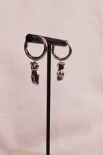 Load image into Gallery viewer, Athena Silver Earrings
