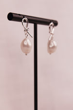 Load image into Gallery viewer, Camila Silver Pearl Earrings
