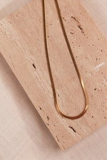 Load image into Gallery viewer, Ember Mesh Chain Gold Necklace
