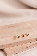 Load image into Gallery viewer, Kaili Gold Stud Earrings
