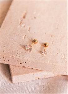 Diana 18K Gold Waterproof Earring