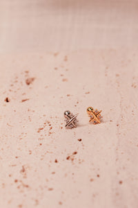 Lily Gold Stud Earrings