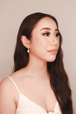 Load image into Gallery viewer, Camila Silver Pearl Earrings
