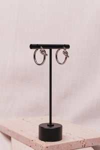 Layla Silver Hoops