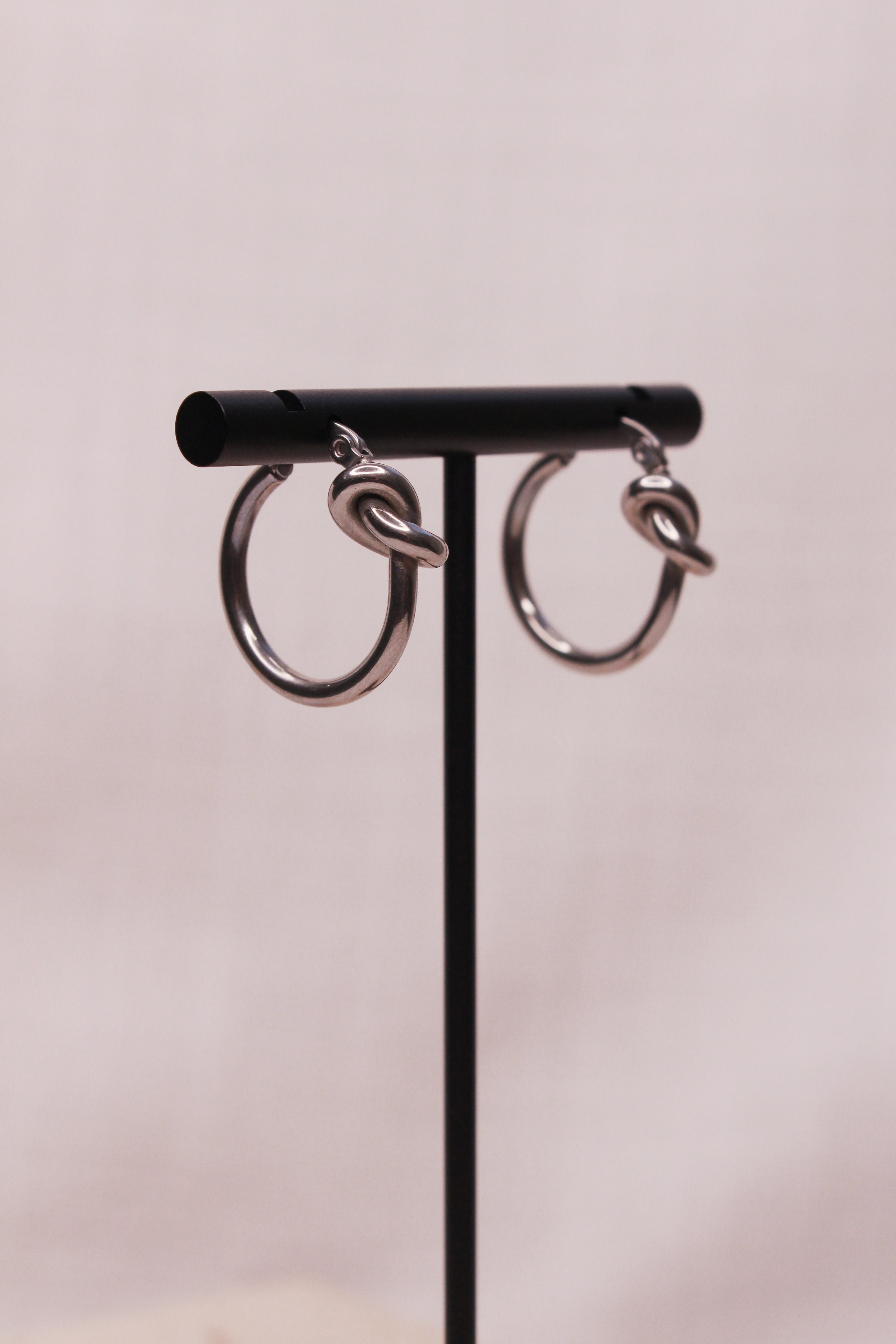 Layla Silver Hoops