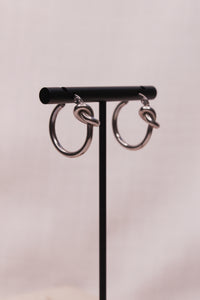 Layla Silver Hoops