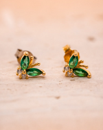 Load image into Gallery viewer, Kaili Gold Stud Earrings
